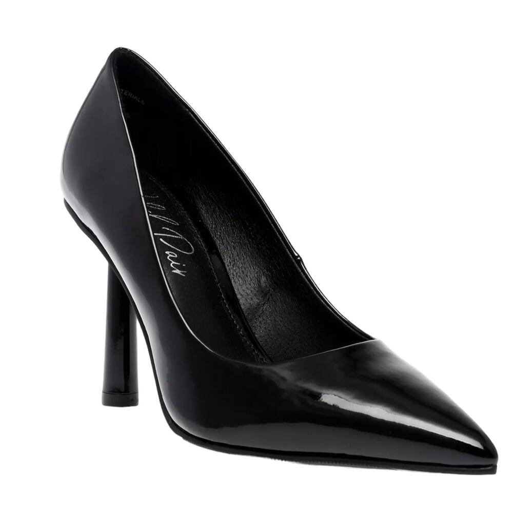 Wild Pair Women's Taraa Pointed Toe High Heel Pumps Black Size 7